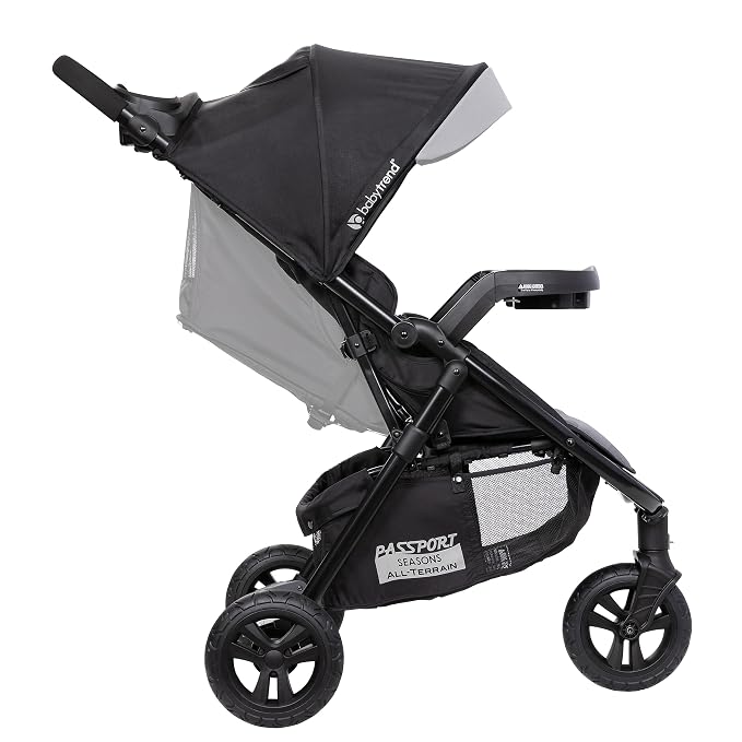 Baby Trend Passport® Seasons All-Terrain Stroller Travel System with EZ-Lift™ Plus Infant Car Seat, Dash Black