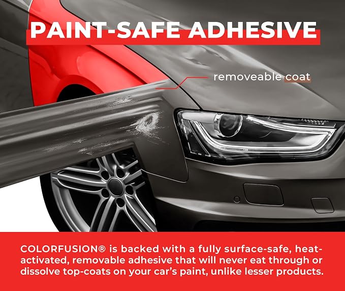 ColorFusion PPF by VViViD, Gloss Nardo Grey Dry Apply PPF Vinyl Car Wrap Roll 60ft x 5ft