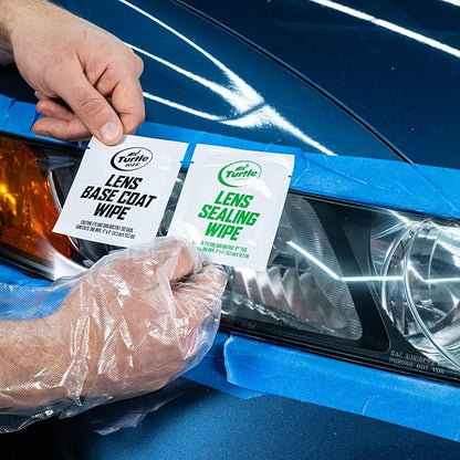 Turtle Wax Headlight Restoration Kit, Removes Oxidation and Yellowing, Restores to Like-New Condition, Increases Visibility and Brightness for Safer Driving, Easy Application