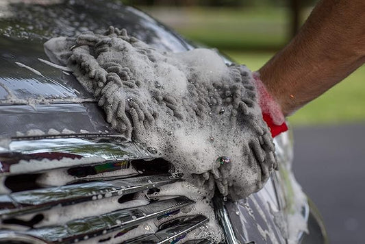 Mothers 968801 Mothers Premium Chenille Car Wash Mitt - Scratch & Lint Free