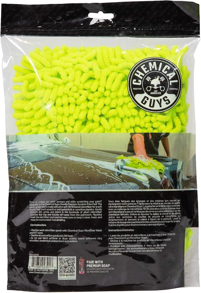 Chemical Guys-MIC415 Chenille Microfiber Wash Pad