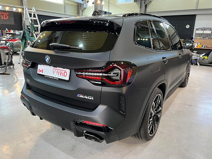 ColorFusion PPF by VViViD, Matte Stealth Midnight Black Dry Apply PPF Vinyl Car Wrap Roll 60ft x 5ft