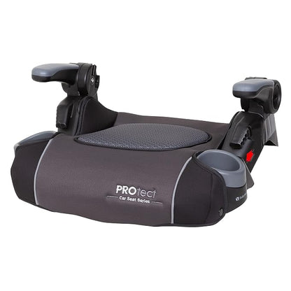 Baby Trend Protect 2-in-1 Booster Seat, Grey Tech – Lightweight Belt-Positioning Design, Cushioned Comfort, Everyday Big-Kid Support