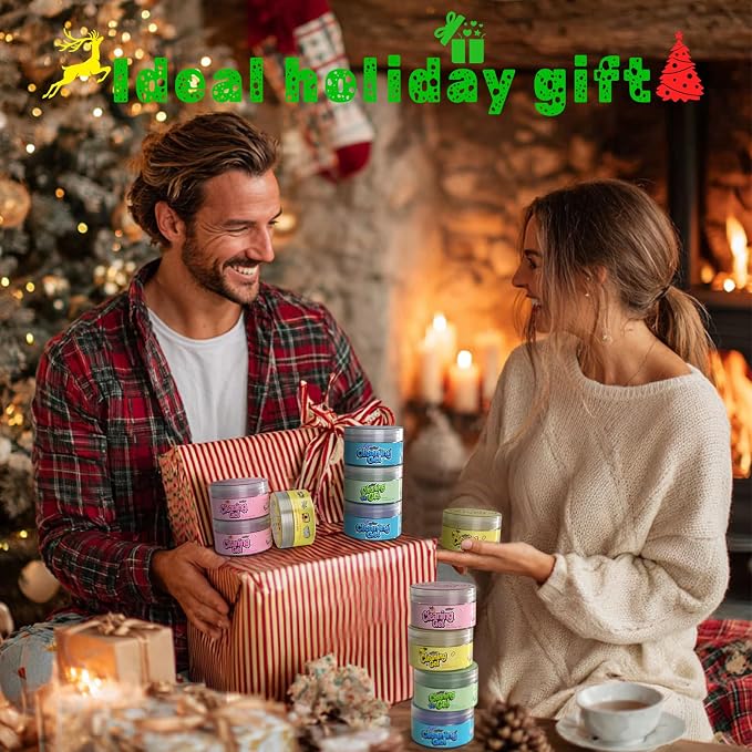 ASFSKY Car Cleaning Gel（4 Packs） Dust Cleaning Putty Universal Car Interior Cleaner Keyboard Dust Remover Car Slime Gifts for Men Women Girl
