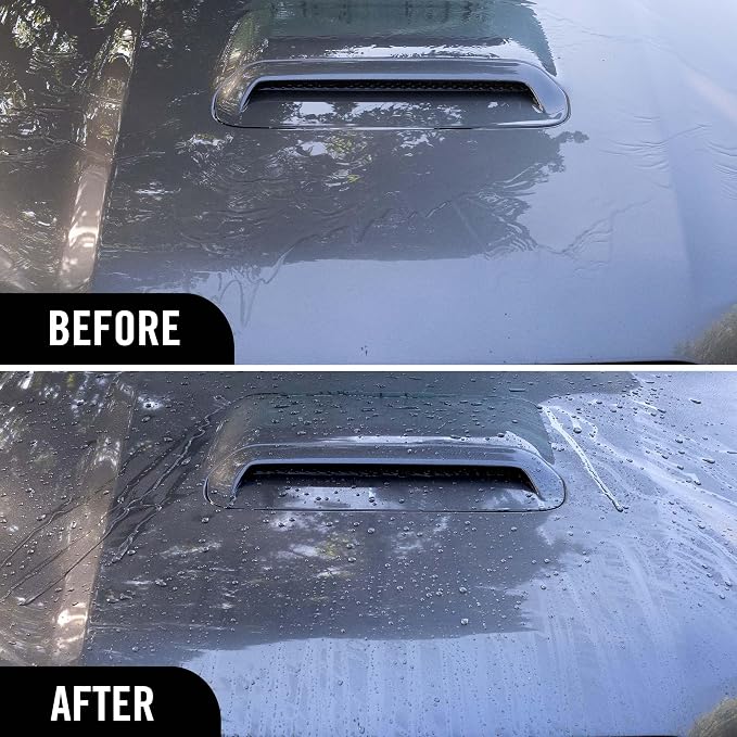 Turtle Wax Hybrid Solutions Wax & Dry Plus, Spray On Car Wax for High Gloss Shine and Ceramic Coating Protection For Paint, Wheels, Glass & More, Easy Versitile Application, 26 oz (Pack of 1)