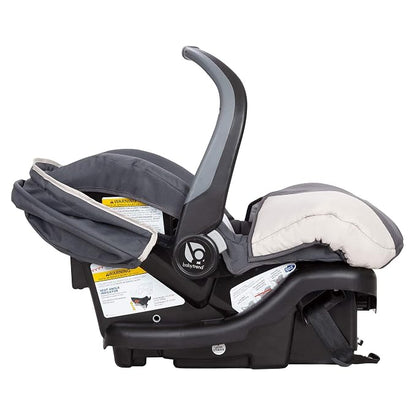 Baby Trend 2-Pack Infant Car Seat & Base with 5-Point Safety Harness, 4-Position Height Adjustment & Push-Button Release, Ally 35, Magnolia - Convertible Travel System & Support for Babies & Toddlers
