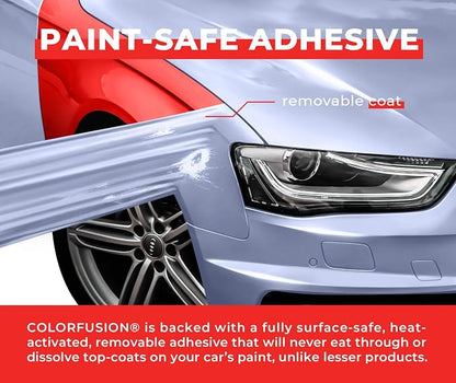 ColorFusion PPF by VViViD, Gloss Ice Blue Dry Apply PPF Vinyl Car Wrap Roll 10ft x 5ft