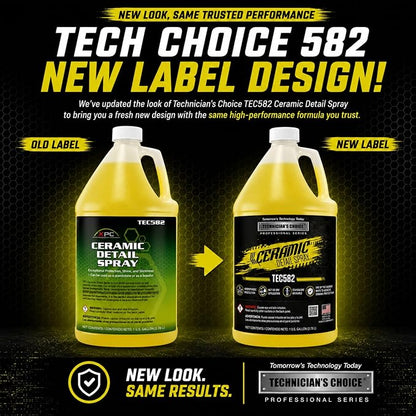 TEC582 CERAMIC DETAIL SPRAY (1 Gallon)