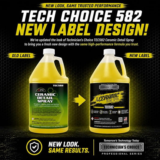 TEC582 CERAMIC DETAIL SPRAY (1 Gallon)