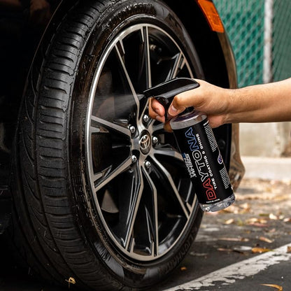 WASH&WHIPS SEAL - Exterior & Car Shine Kit (Step 3) – Sonoma Ceramic Coating Spray, Daytona Tire Shine, Suzuka Rubber & Plastic Coating – Long-Lasting Protection, Hydrophobic, Easy Application
