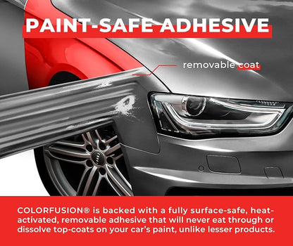 ColorFusion PPF by VViViD, Gloss GT Silver Dry Apply PPF Vinyl Car Wrap Roll 1.3ft x 5ft