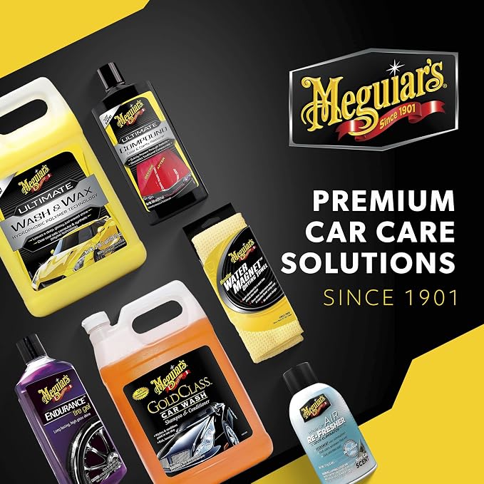 Meguiar's 4" Foam Applicator Pads, 4 Count - Ultra-Soft Hand Applicators with a Tight-Cell Foam Construction for a Smooth Application of Waxes, Polishes, Tire Dressing, Protectants and More, 4 Pack