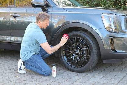 GOLDEN SHINE Tire and Trim Spray Shine and UV Protection, 16 Ounce Bottle 17016