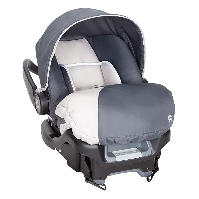 Baby Trend 2-Pack Infant Car Seat & Base with 5-Point Safety Harness, 4-Position Height Adjustment & Push-Button Release, Ally 35, Magnolia - Convertible Travel System & Support for Babies & Toddlers