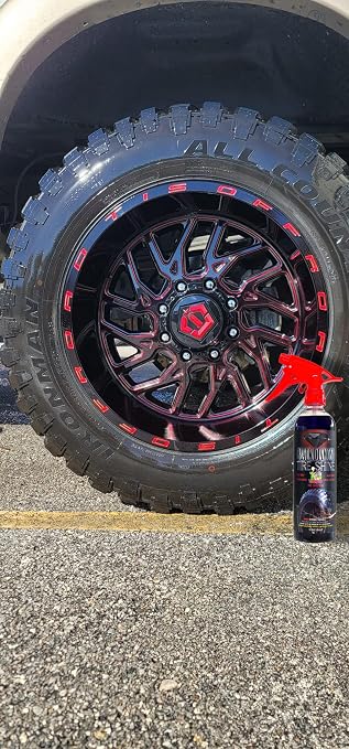 Black Diamond Tire Shine 16oz (Pack of 4) High Gloss - Non Sling - Long Lasting - Fast Dry - #BestiaNegraShine - #BlackBeastShine
