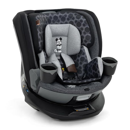 Disney Baby Turn and Go 360 Rotating All-in-One Convertible Car Seat, Vintage Mickey Mouse