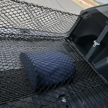 2 Pcs Trunk Organizer Cargo Net Suitable for 2024 2025 2026 Toyota Grand Highlander Hybrid Limited Platinum Nightshade XLE LE,Envelope Style&Rear Trunk Floor Style Cargo Net Car Trunk