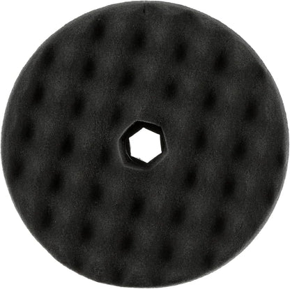 3M Perfect-it Foam Hook & Loop Polishing Pad, 3285, 6 in, Black, Buffing Pad, Eliminates Swirl Marks, For Automotive Polishing