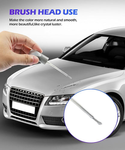 SCUARI Touch Up Paint Pen,Car Paint Pen,Car Paint Scratch Repair,Car Accessories Car Scratch Remover Pen,Car Touch Up Paint,Car Paint Scratch Repair,Paint Pen for Cars Paint Scratch Repair (Silver)