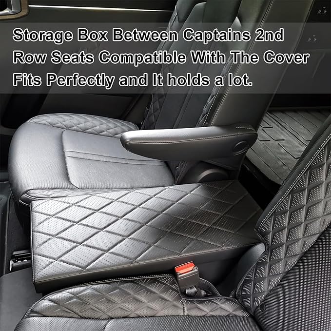 Car Backseat Organizer for Chevrolet Traverse 2018-2025, Backseat Box Console Organizer for Children's Toys, Baby Supplies, Snack Organiser, Travel Dual Storage Organizerc