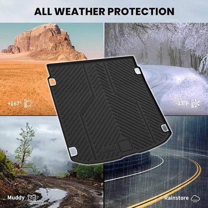 LASFIT Cargo Mat for Audi A5/S5 2025-2026(New Body), Custom Fit All-Weather TPE Trunk Mat for Audi Accessories, Waterproof, Easy to Clean, Black