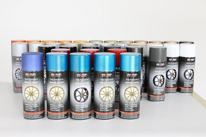 EASTUP Premium Metallic Chrome Acrylic Enamel Wheel Paint - Brilliant Finish, High Durability, Fade-resistant, Quick Drying Rim Coating Spray Paint.