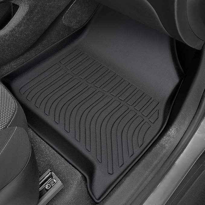 for Chevy Traverse 2018-2023 Floor Mats & Cargo Liner ONLY for 7 Seats Bucket Seats, All Weather TPE Rubber Mats for Chevy/for Chevrolet Traverse Accessories (Fit 2024 Traverse Limited)