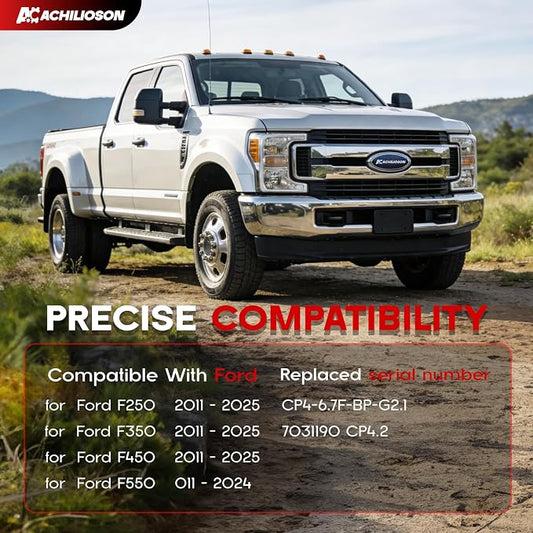 CP4 Disaster Prevention Bypass Kit for 2011-2022 Ford F250 F350 F450 F550 Super Duty 6.7L Powerstroke Diesel, Replaces CP4-6.7F-BP-G2.1 & 7031190