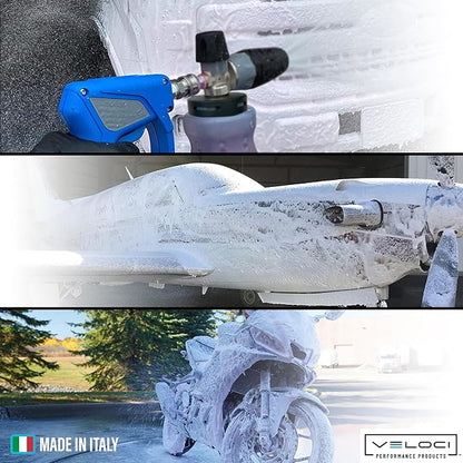 MTM Hydro PF22 Foam Cannon with Wide Mouth Bottle for Pressure Washer, Commercial Grade
