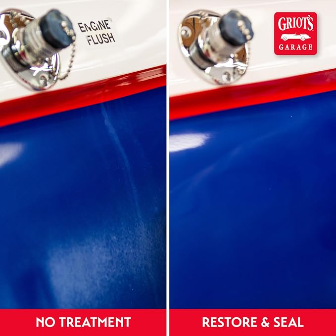 Griot's Garage Adventure Line Restore and Seal, Auto Detailing and Polishing for RVs, Campers, Boats, ATVs, Motorcycles, Works on Paint, Chrome, Steel and More, 10888, One Gallon