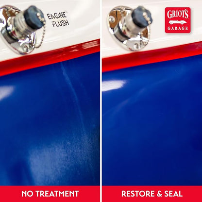 Griot's Garage Adventure Line Restore and Seal, Auto Detailing and Polishing for RVs, Campers, Boats, ATVs, Motorcycles, Works on Paint, Chrome, Steel and More, 10888, One Gallon