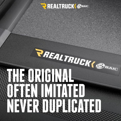RealTruck BAK BAKFlip MX4 Hard Folding Truck Bed Tonneau Cover | 448328 | Fits 2015-2020 Ford F-150 8' 2" Bed (97.6")