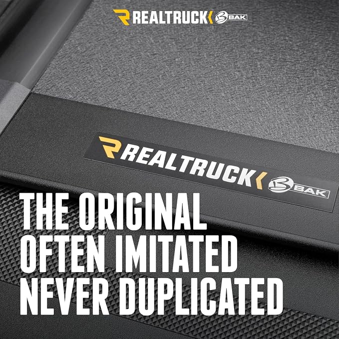 RealTruck BAK BAKFlip MX4 Hard Folding Truck Bed Tonneau Cover | 448332 | Fits 2019-2023 Ford Ranger 5' 1" Bed (61")