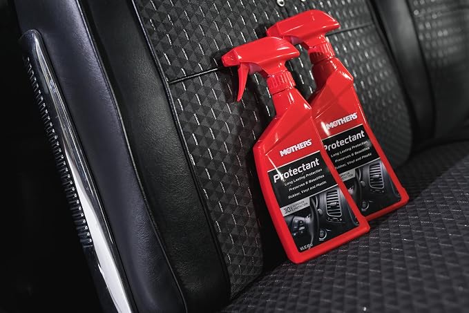 Mothers Protectant, 24 oz. – Long-Lasting UV Protection for Rubber, Vinyl & Plastic, Shields Dash, Trim, Bumpers & Tires from Fading, Cracking & Drying, Restores a Clean OEM Finish (05324)
