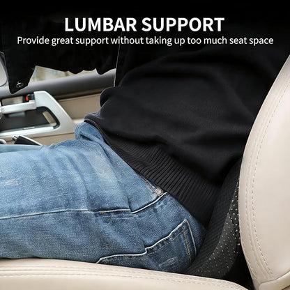 Livtribe Car Seat Cushion - Memory Foam Car Seat Pad - Sciatica & Lower Back Pain Relief - Car Seat Cushions for Driving - Road Trip Essentials for Drivers(Black)