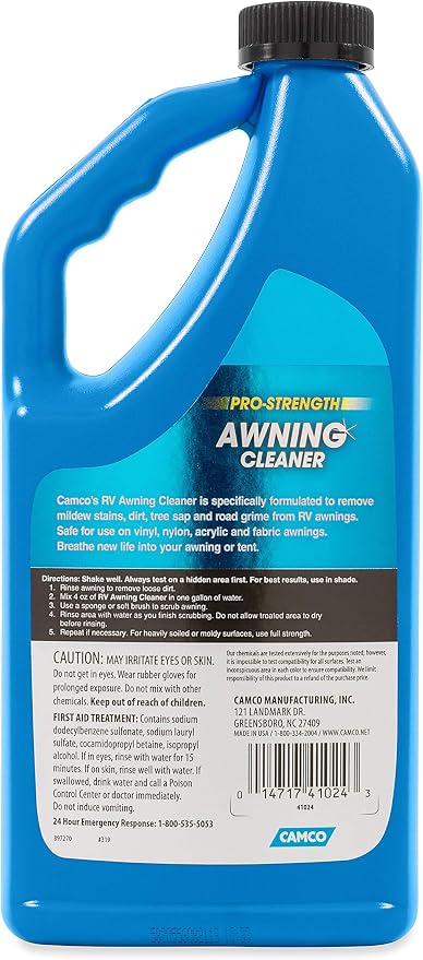 Camco 41024 Pro-Strength Awning Cleaner - 32 fl. oz. (Pack of 2)