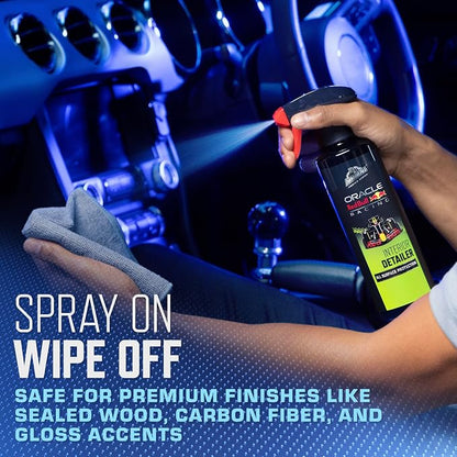 Armor All Podium Series Elite 9‑Piece Car Detailing Kit - Car Cleaning Kit with Bucket, Car Wash, Detailer Sprays, Wash Mitt & Microfiber Towels, Car Gift, Developed with Oracle Red Bull Racing