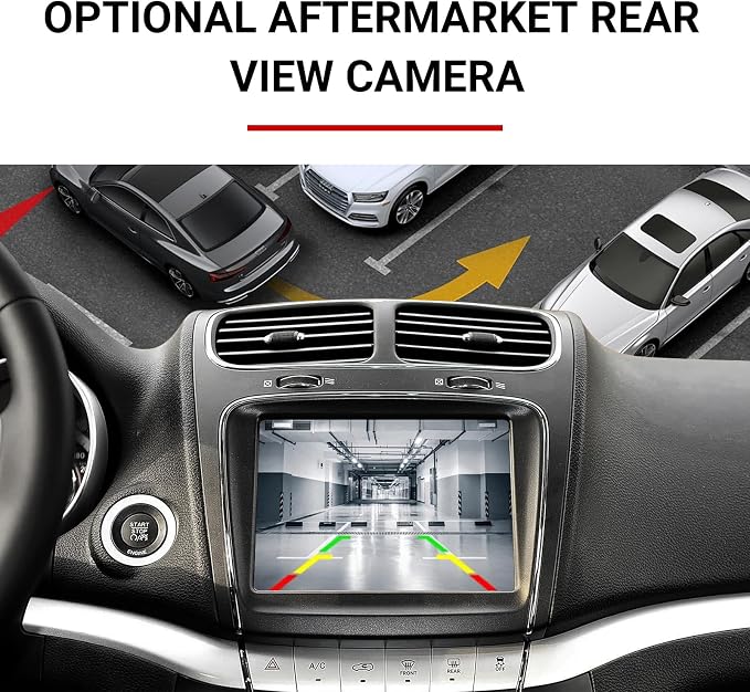 Wireless CarPlay Android Auto Adapter Decoder Retrofit Kit Fits 2012-2016 Dodge Fiat Chrysler Maserati with 8.4'' Screen, Support Voice Control/ AirPlay/ Mirror Link/ Camera/ USB Drive/ Navigation etc