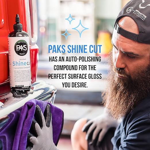 Heavy Cut Compound 16 oz Car Scratch Remover for Deep Scratches, Premium Compound for Heavy Swirl and Oxidation Removal, Car Buff Out Scratch for Paint Correction Kit, High Abrasion