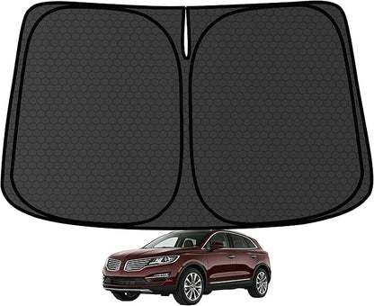 MKC Customized Windshield Sun Shade for 2015 2016 2017 2018 2019 MKC Front Window Sunshade Visor Protector Foldable Blocks UV Rays Keep Car Cooler Accessories