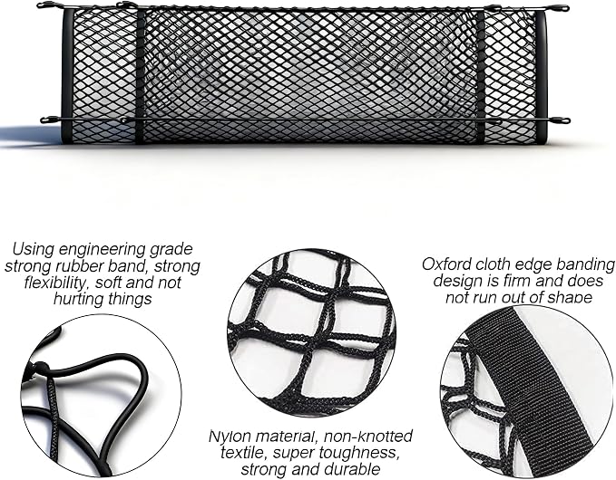 Cargo net Compatible with 2024 to 2025 2026 Toyota rav4 rav 4