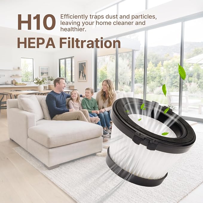 Shop-Vac S3 20V Handheld Vacuum Cordless, Rotatable Nozzle, Dual-Speed Powerful Portable Car Vacuum Rechargeable, Wall-Mounted Lightweight Hand Vacuum for Home & Car, LED, HEPA Filter, Champagne Gold