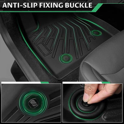 Floor Mats for Mazda CX5 2013 2014 2015 2016, CX-5 Floor Mats Custom Fit 2 Row & Cargo Liner & Seats Back, TPE Waterproof Non-Slip CX5 Mats Accessories, 1st Gen CX-5 Floor Mats