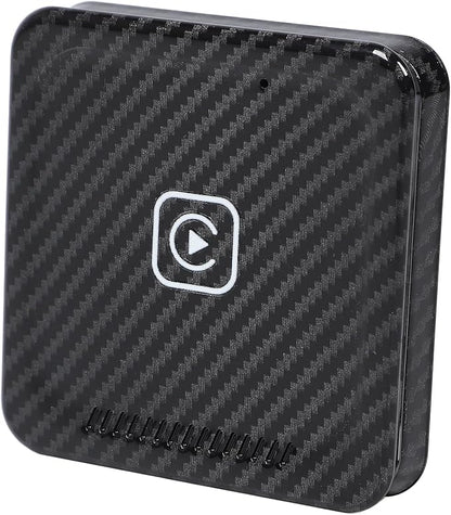 Adapter 2024 Upgrade, for Adapter Convert Wired to BT 5.0 Intelligent Voice Control for Android Auto Adapter (Carbon Fiber)