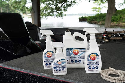 303 Marine Aerospace Protectant – UV Protection – Repels Dust, Dirt, & Staining – Smooth Matte Finish – Restores Like-New Appearance – 10 Fl. Oz. (30305-12PK)