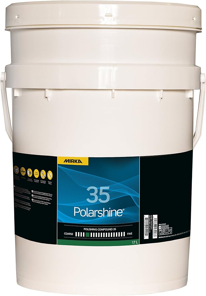 Mirka PC35-17L Polarshine Compound - 17 L (35 Coarse)