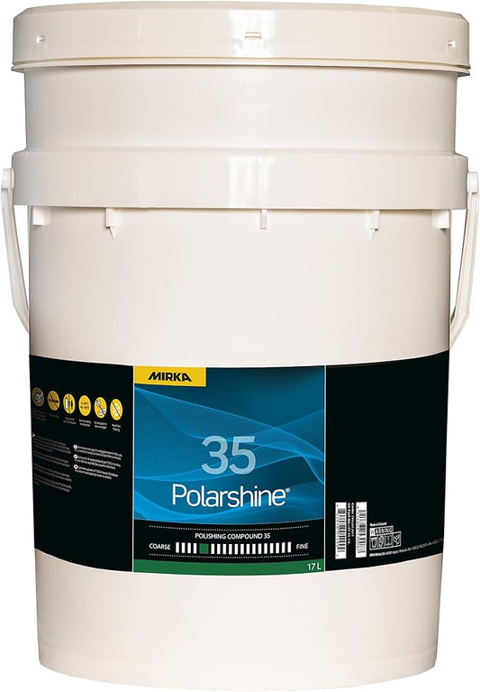 Mirka PC35-17L Polarshine Compound - 17 L (35 Coarse)