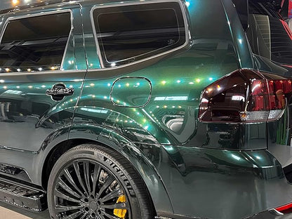ColorFusion PPF by VViViD, Gloss Shadow Green Dry Apply PPF Vinyl Car Wrap Roll 6ft x 5ft