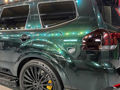 ColorFusion PPF by VViViD, Gloss Shadow Green Dry Apply PPF Vinyl Car Wrap Roll 10ft x 5ft