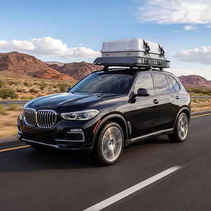 64"x39" Universal Roof Rack Basket, Heavy-Duty Roof Rack Cargo Carrier up to 250 lbs, Weather-Resistant for SUV/Truck/Jeep/Camping/Travel